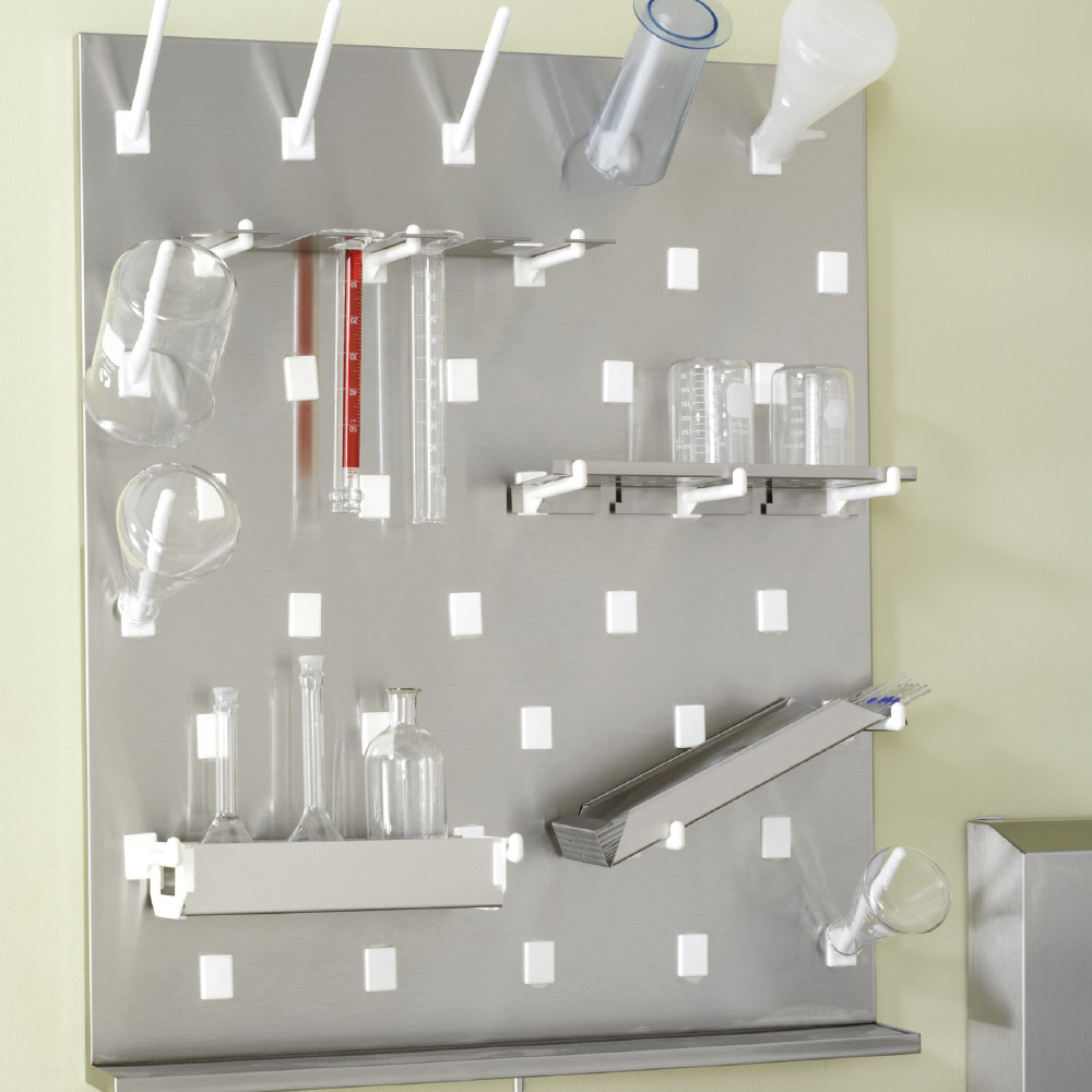 Inter Dyne Systems stainless steel pegboards