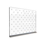 APB-4836 acrylic pegboards