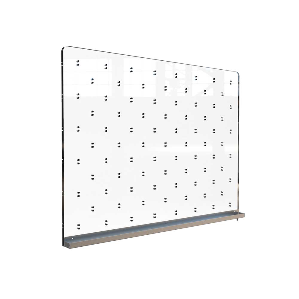 APB-4836 acrylic pegboards