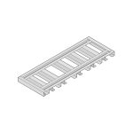 XP- Stainless Steel Adjustable Graduated Racking System