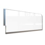 ASGN Clear Acrylic Splash Guard with Notch