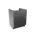 SBC3224-SK-LH Stainless Steel ADA Height Sink Base Cabinet