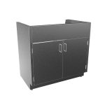 SBC3536-SK Stainless Steel Standing Height Sink Base Cabinet