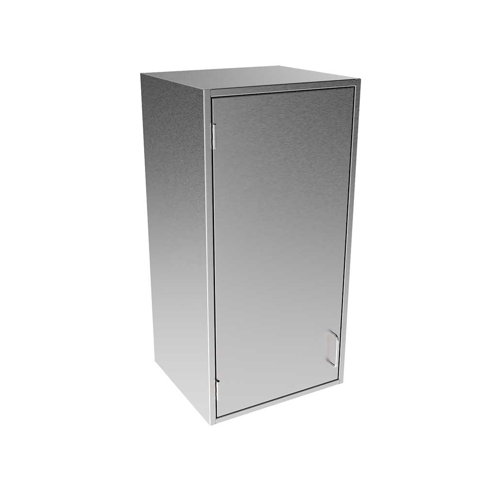 SWC3618-LH-16 Stainless Steel Solid Door Wall Cabinet