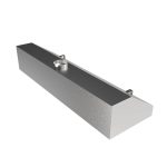 WCH-9630-18 Stainless Steel Wall Canopy Hood, back view